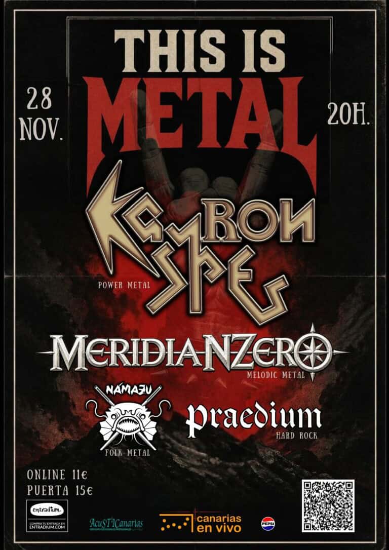 THIS IS METAL – Praedium + Námazu + Meridian Zero + Kayron Spes