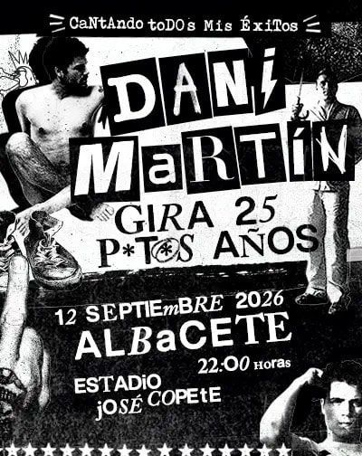 Dani Martín en Albacete