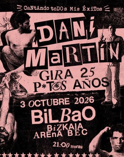 Dani Martín en Barakaldo