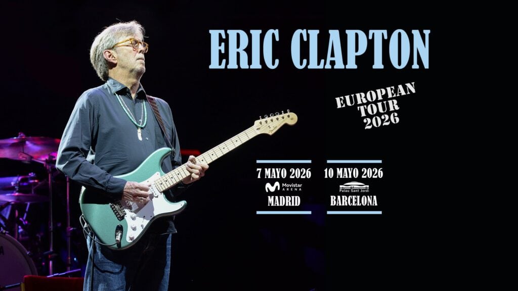 ERIC CLAPTON – EUROPEAN TOUR 2026 en Barcelona
