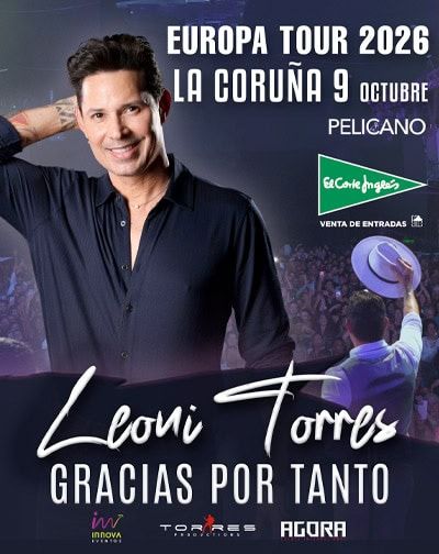 Leoni Torres – Gracias Por Tanto 2026 en Coruña, A