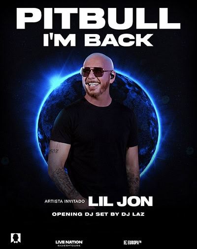 Pitbull – I´m Back! en Barcelona