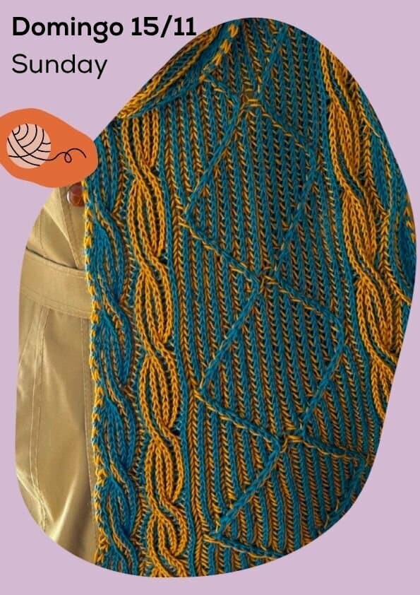 Brioche Cables: textura, volumen y movimiento – Beagle Knits en Barcelona
