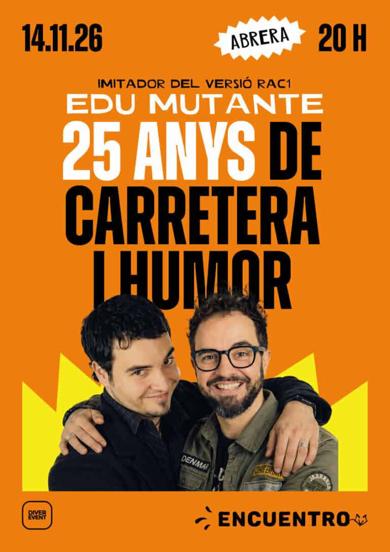EDU MUTANTE – 25 anys de carretera i humor en Abrera