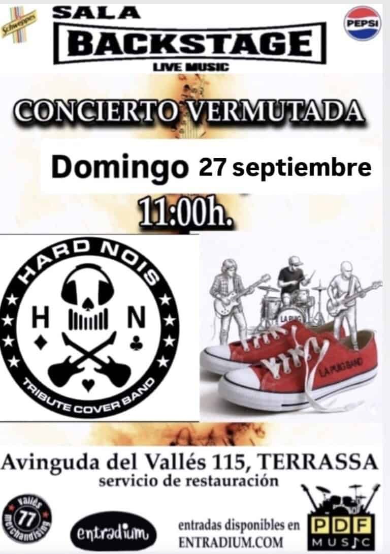 Concierto Vermutada con Hard Nois & La Pug Band en Terrassa