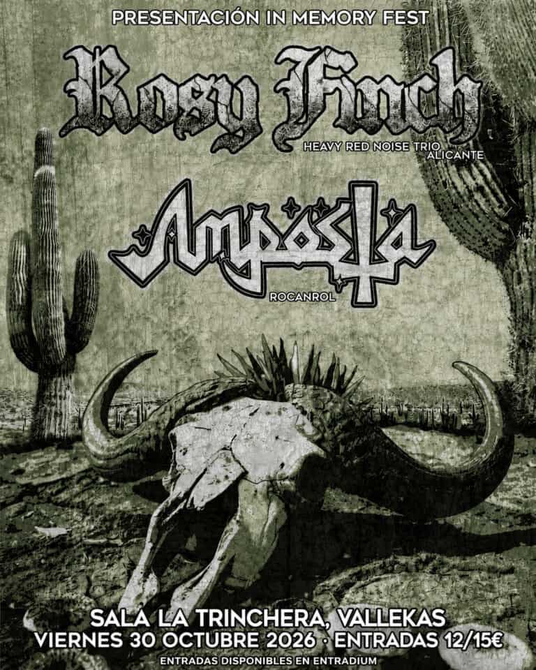 Rosy Finch y Amposta en MADRID