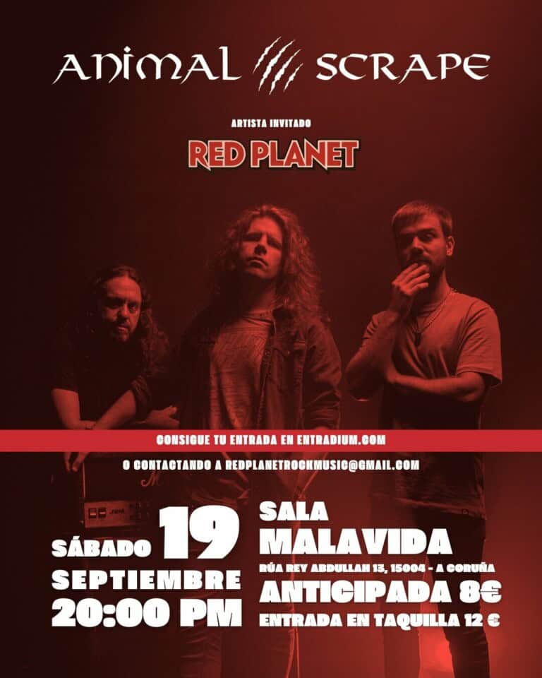 ANIMAL SCRAPE y RED PLANET en A Coruña