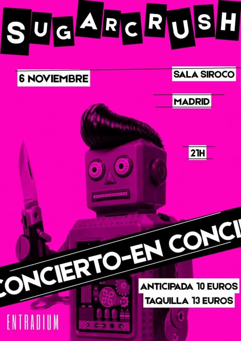 Concierto Sugarcrush en Madrid