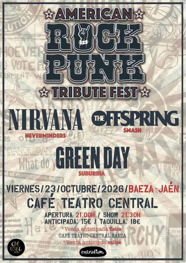 AMERICAN ROCK PUNK en Baeza