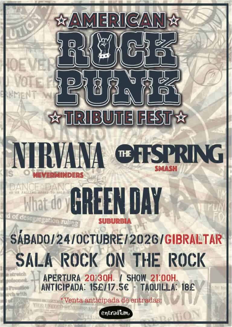 AMERICAN ROCK PUNK en Gibraltar