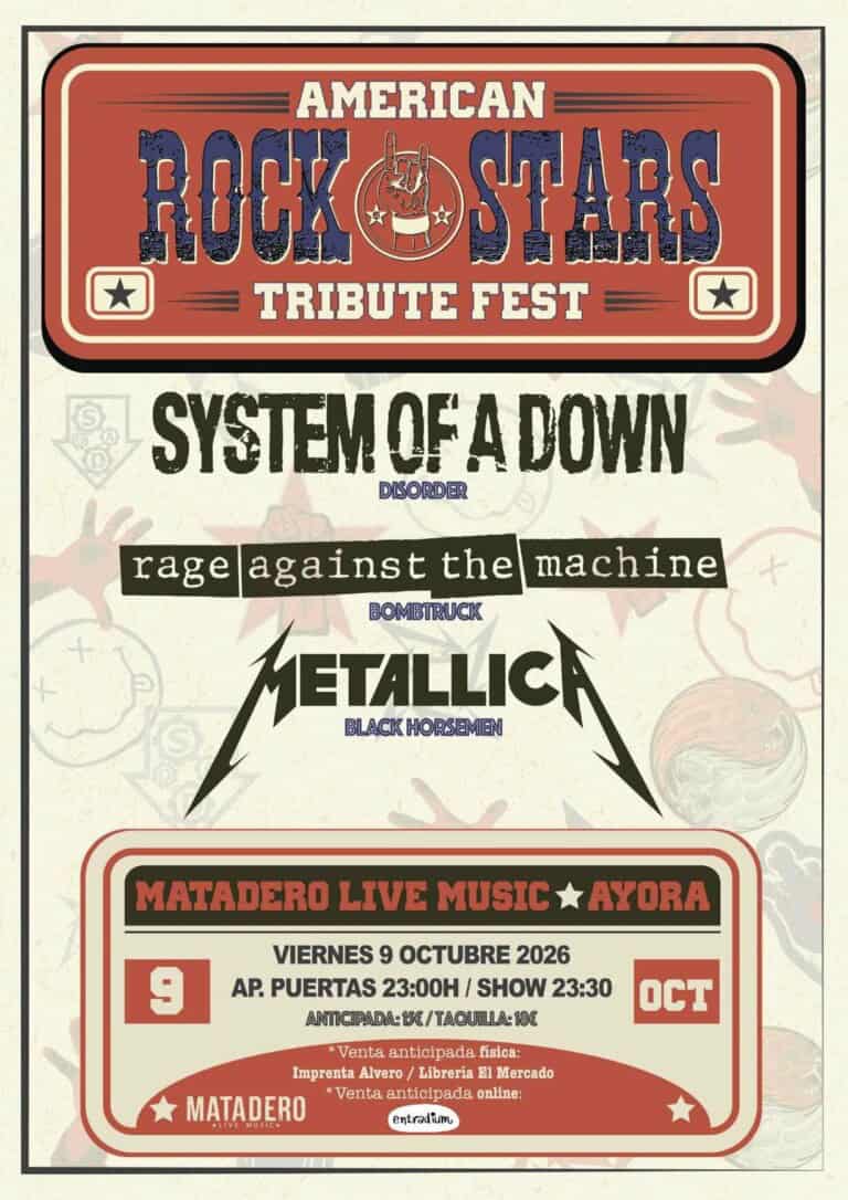 AMERICAN ROCK STARS en Ayora