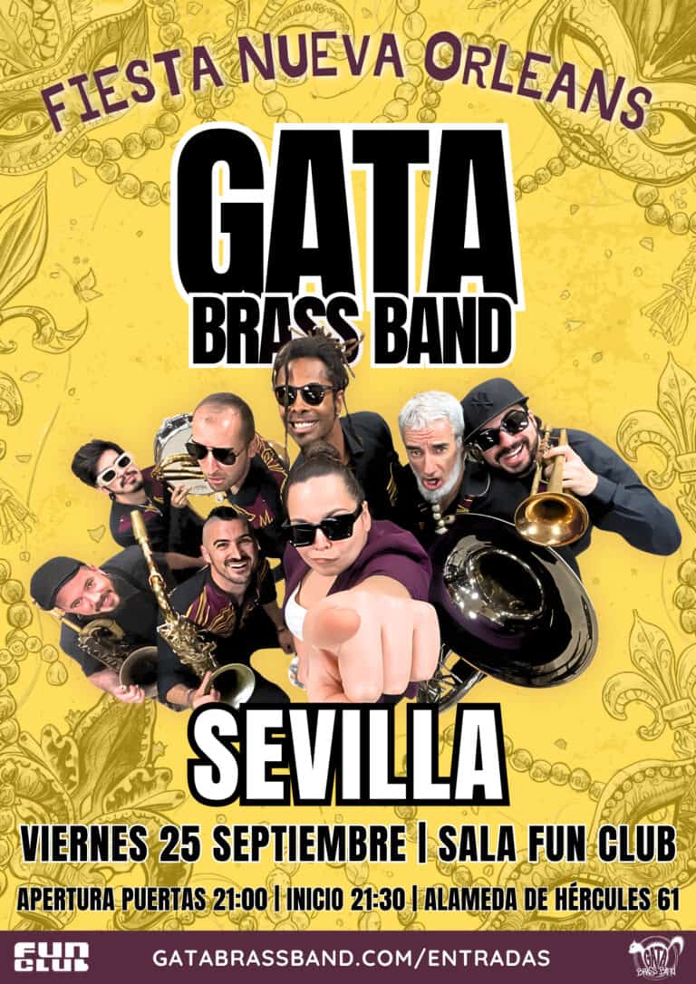 GATA BRASS BAND en Sevilla