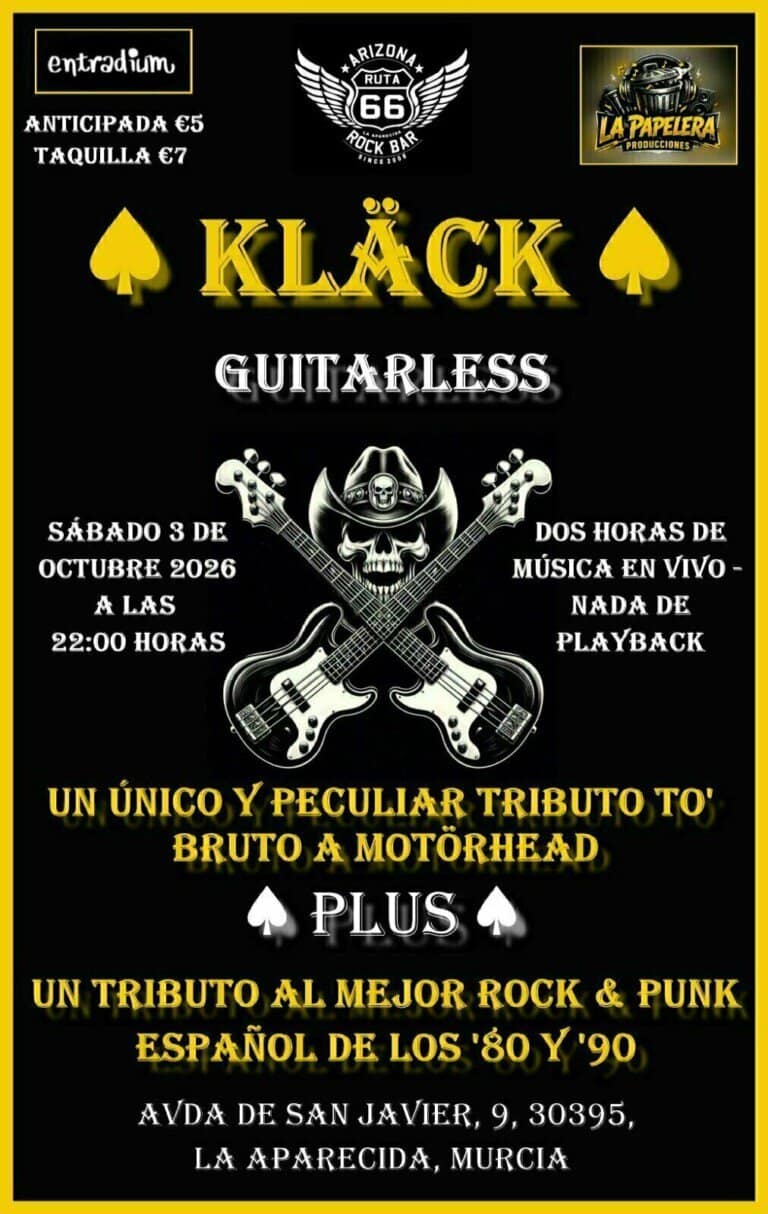 Klack tributo a motorhead en La aparecida