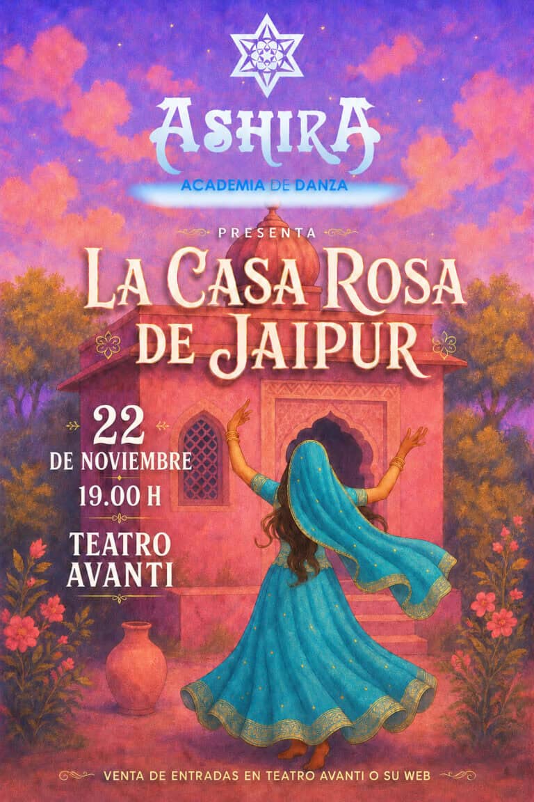 LA CASA ROSA DE JAIPUR – Ashira Danza Oriental – Domingo 22 Noviembre (19:00 h) Todos los públicos en Córdoba