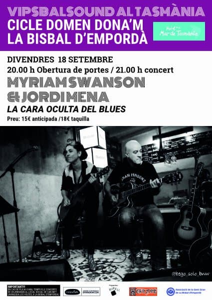 MYRIAM SWANSON y JORDI MENA en LA BISBAL D EMPORDÀ