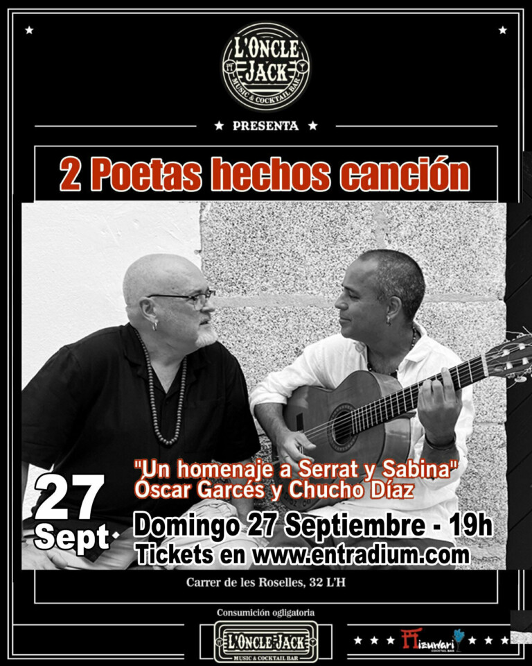 2 Poetas hechos Canción en Hospitalet de Llobregat
