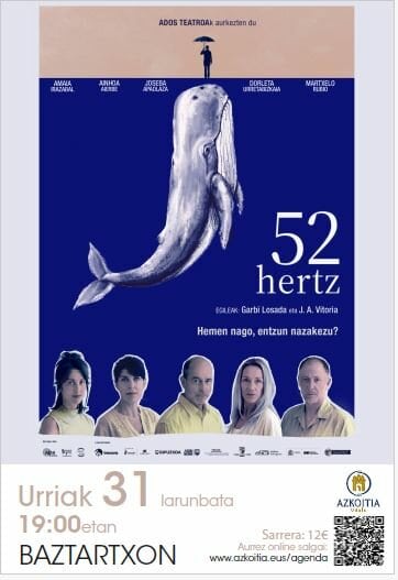 “52 HERTZ” Ados Teatroa en Azkoitia