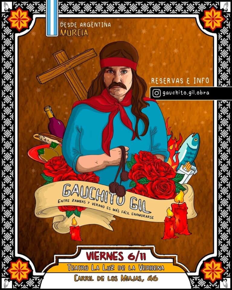 Gauchito Gil con Candela Casalla en Murcia
