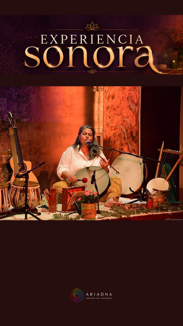 Ariadna · SONIDOS DEL UNIVERSO · Experiencia Sonora· en San Agustin de Guadalix
