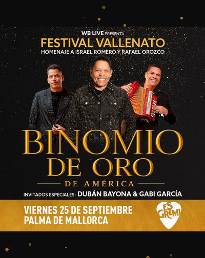 Binomio de Oro de America en Palma