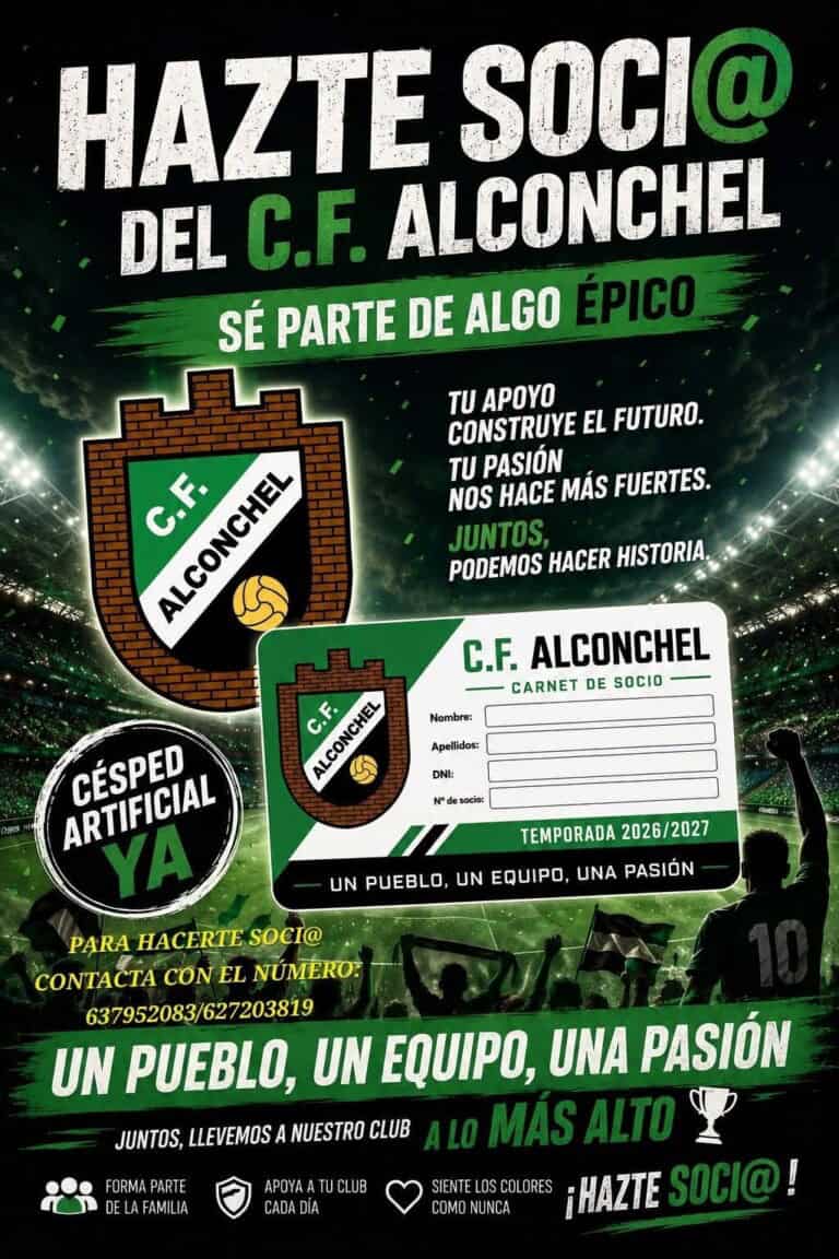 CAMPAÑA ABONOS CF ALCONCHEL 26/27 en Alconchel