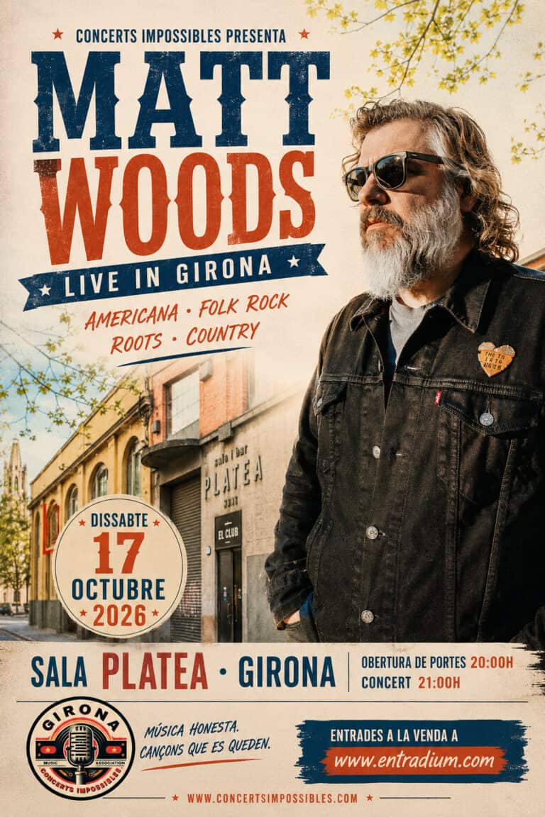 Matt Woods The Natural Disasters en Girona