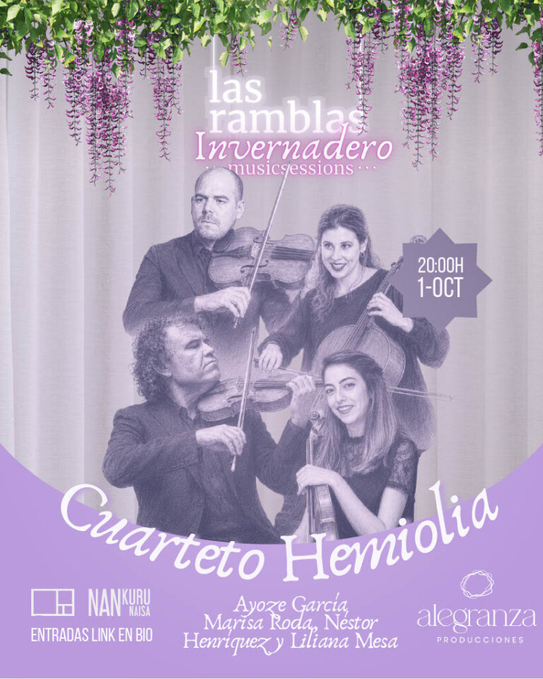 Cuarteto Hemiolia en Las Palmas