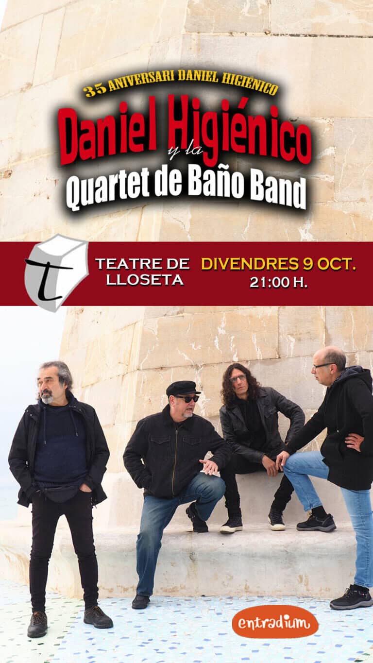 Daniel Higiénico y la Quartet en Lloseta