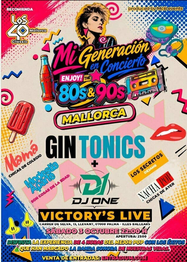 MI GENERACIÓN EN CONCIERTO en Palma