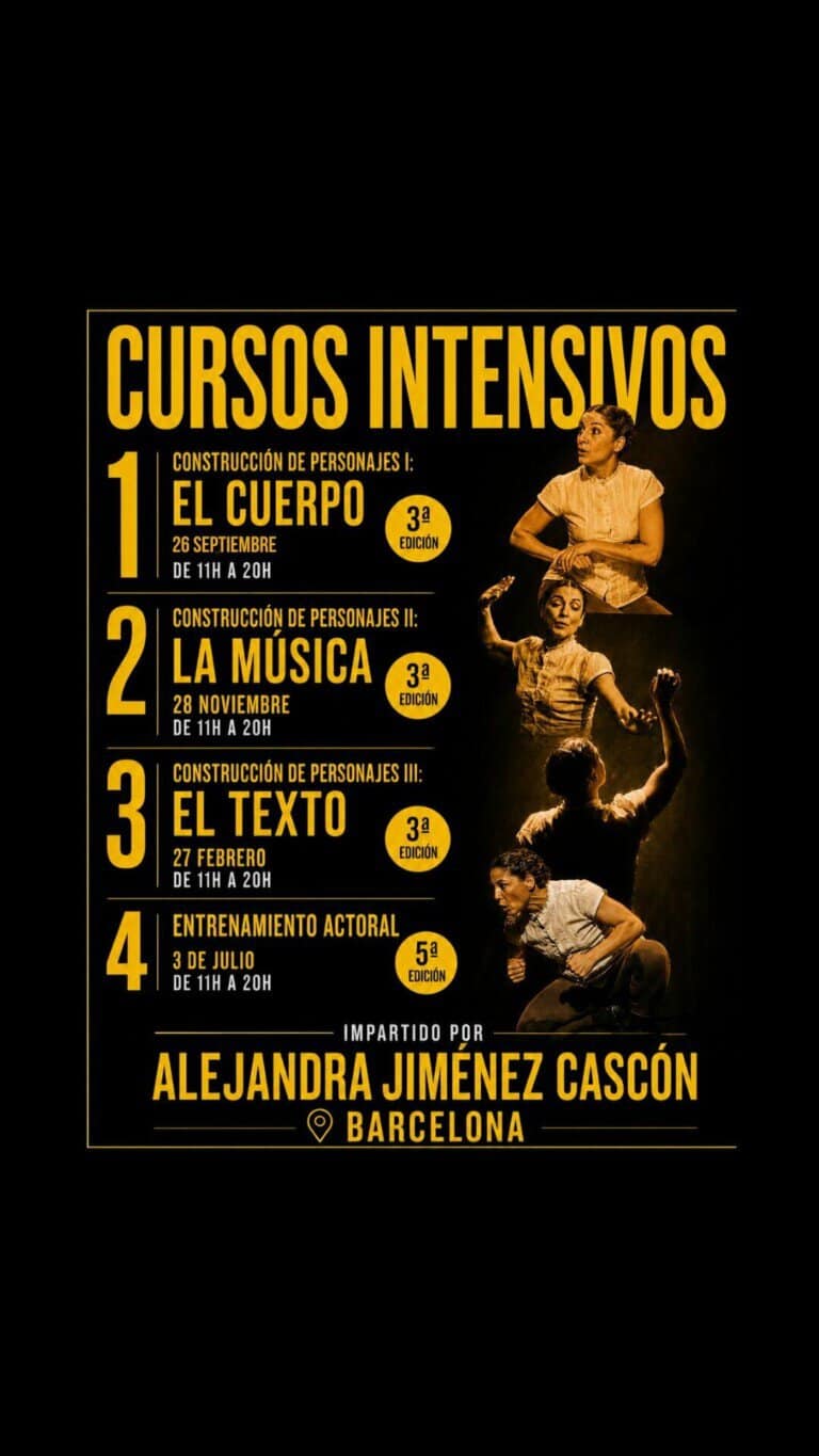 PACK 3 CURSOS INTENSIVOS en Barcelona