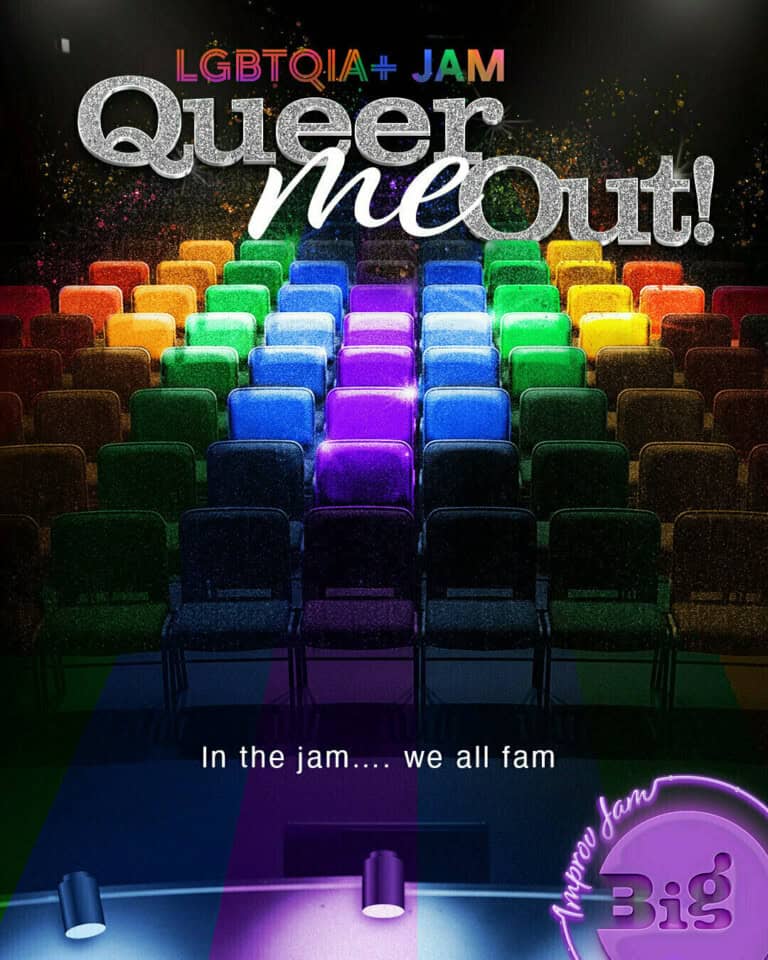 Queer Me Out! LGBTQIA+ Improv Jam • Inglés en Barcelona