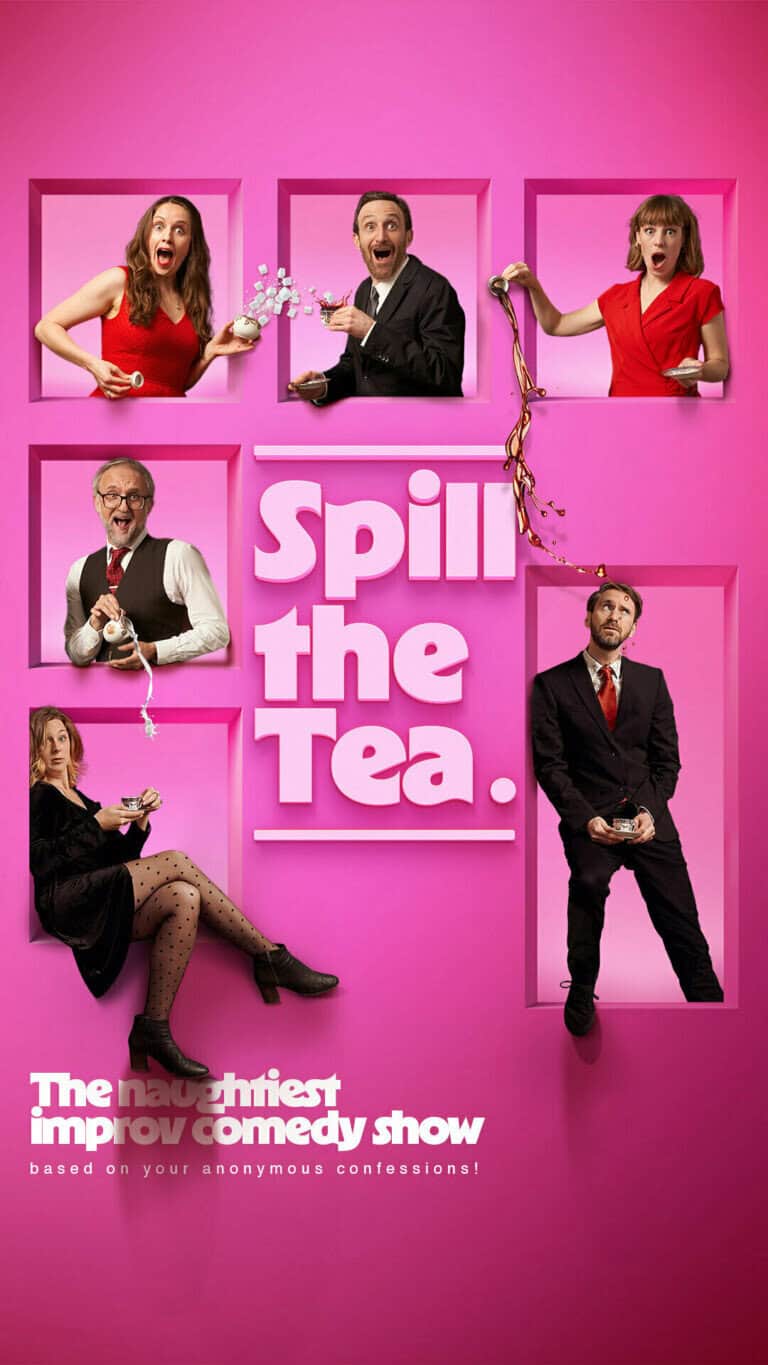Spill the Tea: Improv Comedy Show • Inglés en Barcelona