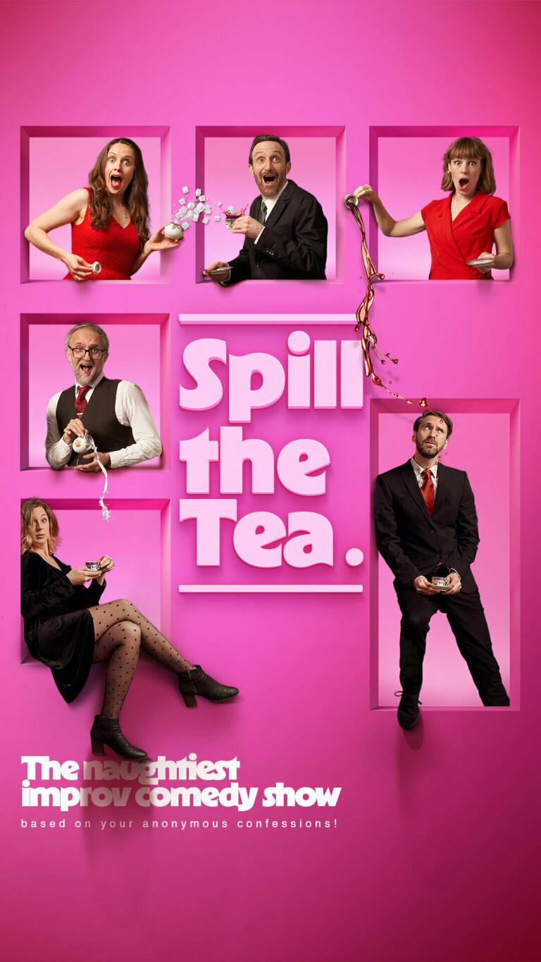 Spill the Tea: Improv Comedy Show • Inglés en Barcelona