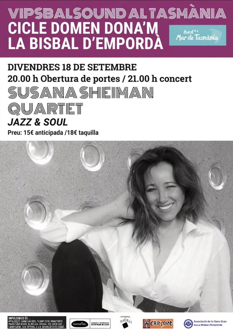 SUSANA SHEIMAN QUARTET en LA BISBAL D EMPORDÀ