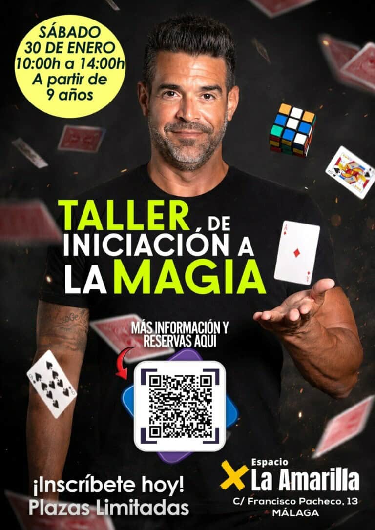 TALLER DE INICIACIÓN A LA MAGIA en Málaga