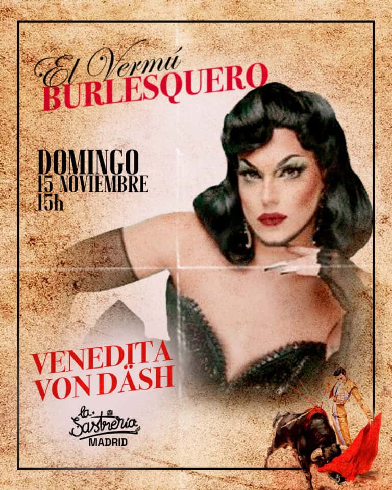 VERMUT BURLESQUERO con VENEDITA VON DÄSH en MADRID