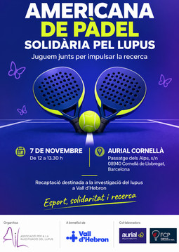 Americana Solidària de Pàdel per la Investigació en Lupus en Cornella del llobregat