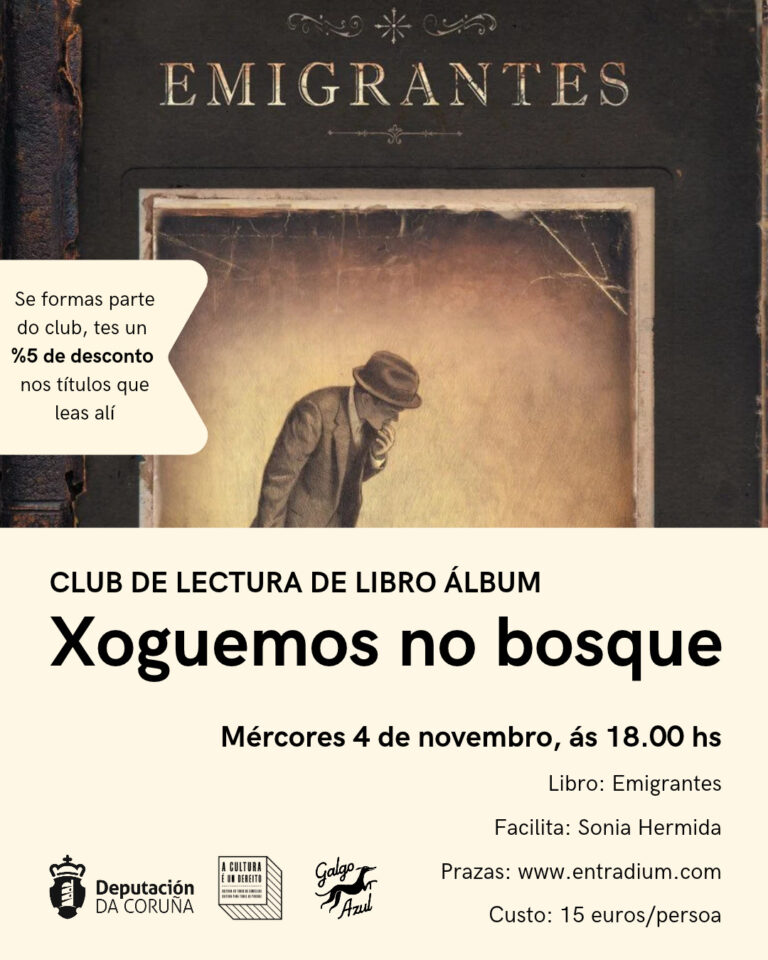 Club de lectura libro álbum (4/11, 18.00h) en A Coruña