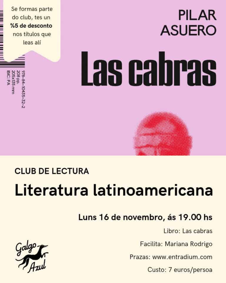 Club de lectura literatura latinoamericana en A Coruña