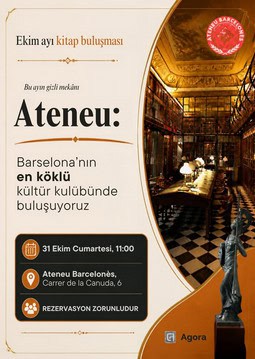 Ekim Ayı Kitap Buluşması en Barcelona