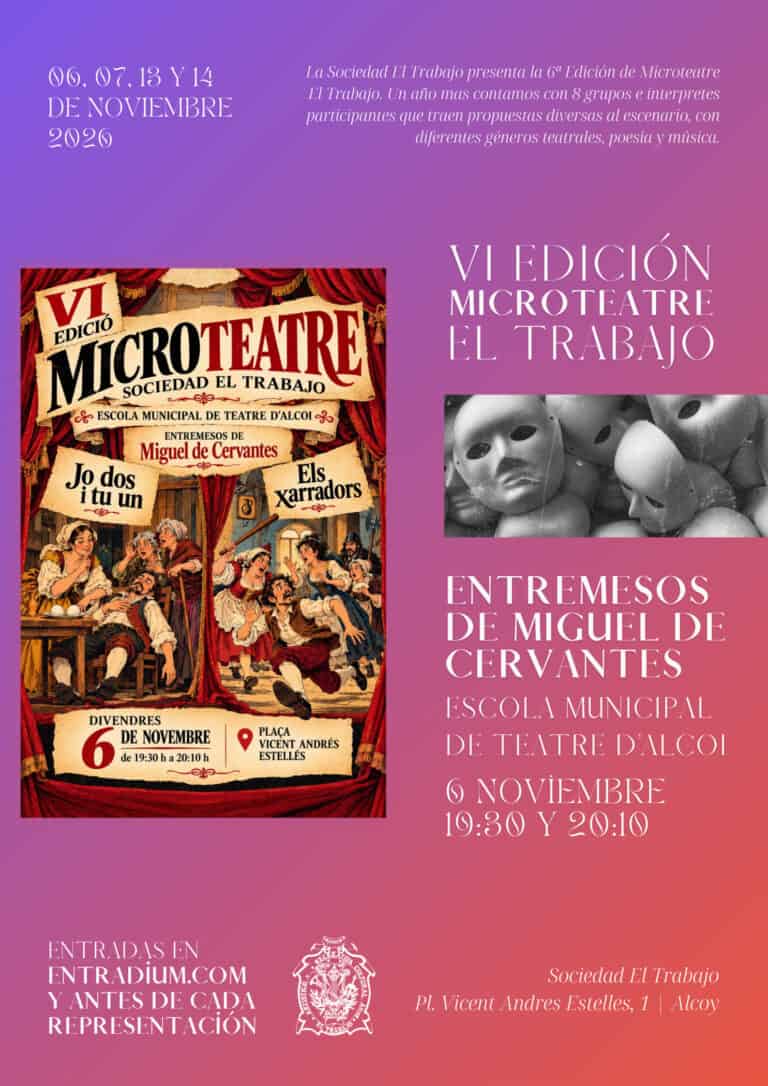 Entremesos de Miguel de Cervantes en Alcoy