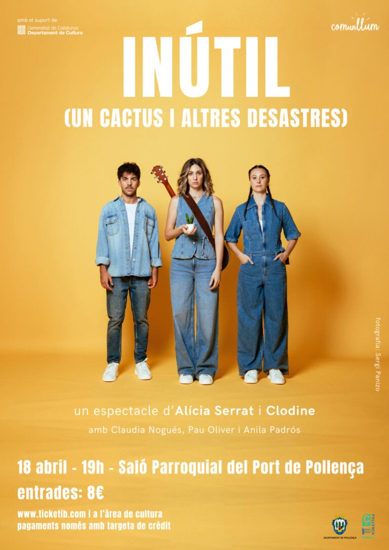 Inútil (un cactus i altres desastres) en Port de Pollença