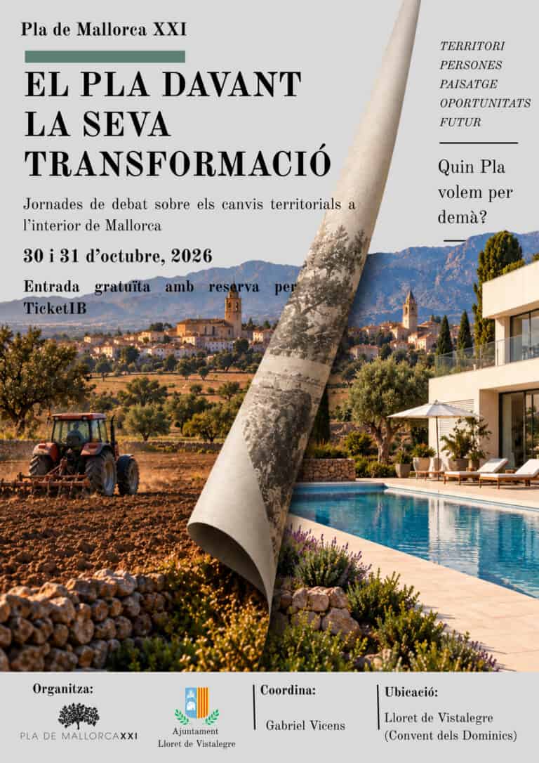 Jornada de debat del Pla de Mallorca en Lloret de Vistalegre