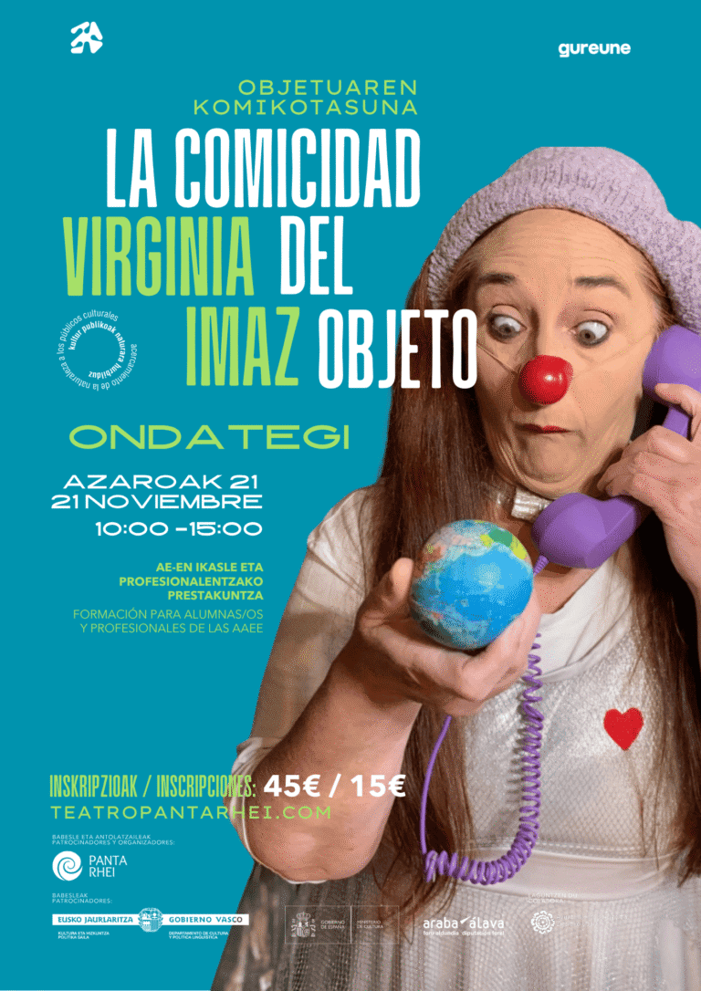 La comicidad del objeto Virginia Imaz en Ondategi