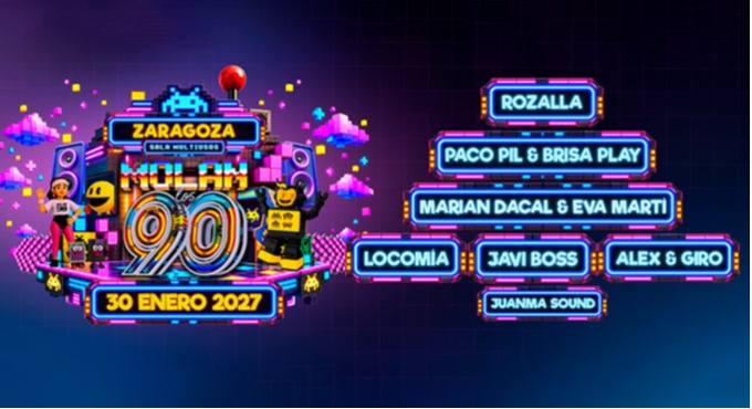 Molan los 90 – Zaragoza 2026 en Zaragoza