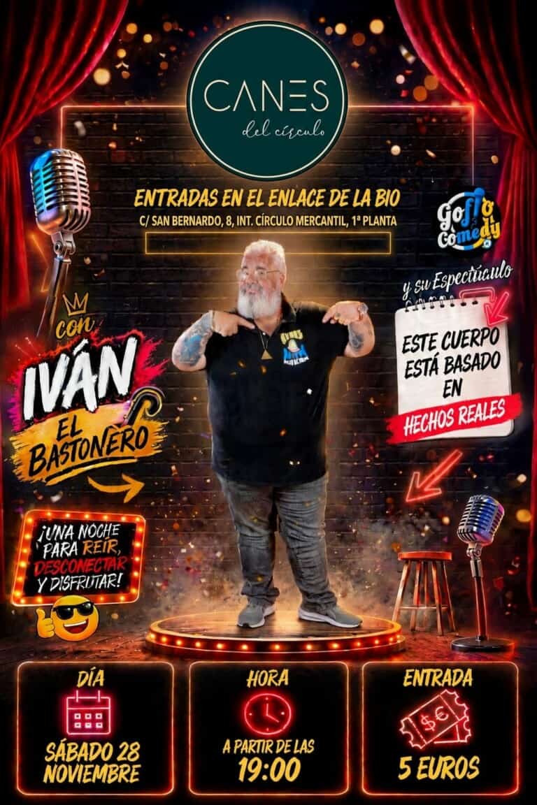 NOCHE DE HUMOR CON IVÁN EL BASTONERO en Las Palmas de Gran Canaria
