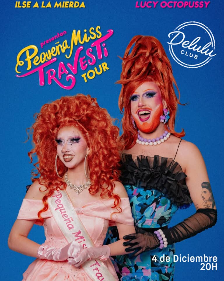 Pequeña Miss Travesti, con Lucy Octopussy e Ilse a la Mierda en Murcia