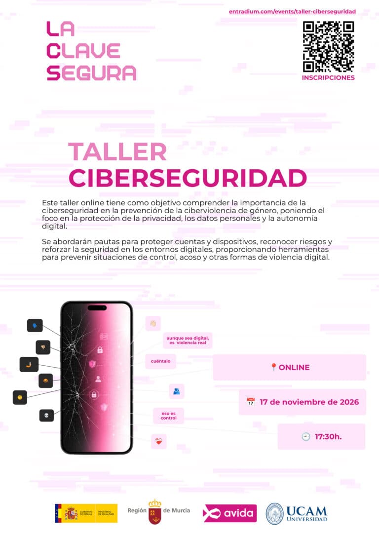 Taller Ciberseguridad en MURCIA