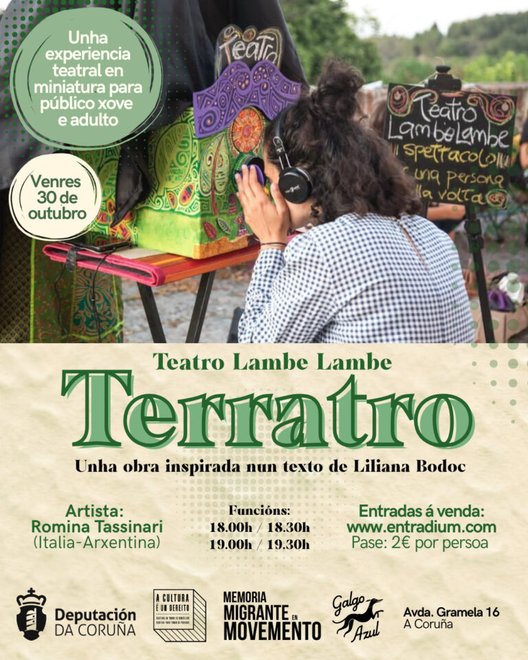 Terratro – Microteatro Lambe Lambe (30/10, 19h) en A Coruña