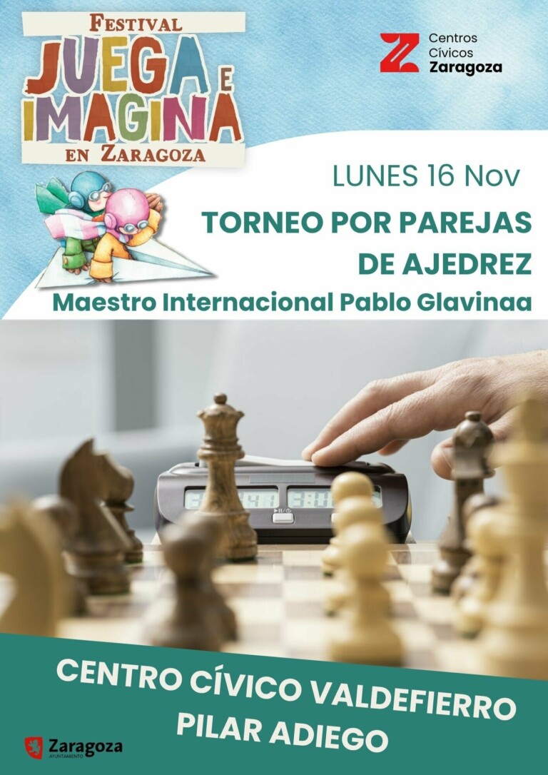 TORNEO POR PAREJAS DE AJEDREZ en Zaragoza